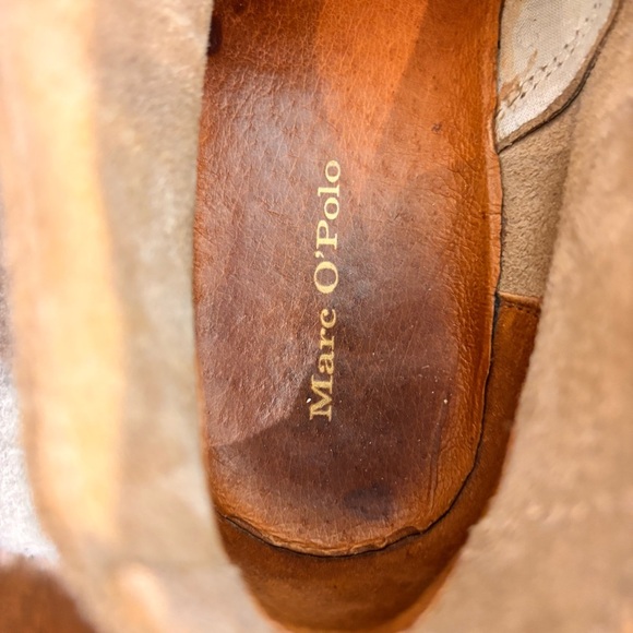 MARC O’POLO Sz 43 Men's Light Tan Suede Desert Lace Up Rubber Sole Boots - Picture 8 of 10